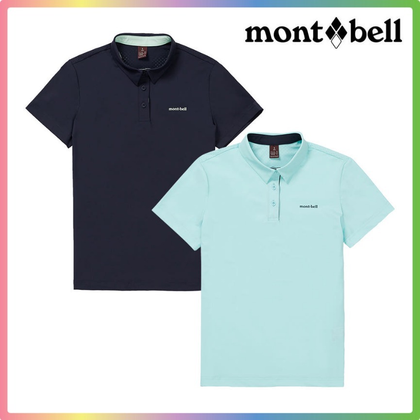 [montbell]★W's Tech-L Mesh Collar T-Shirt ★現地セール