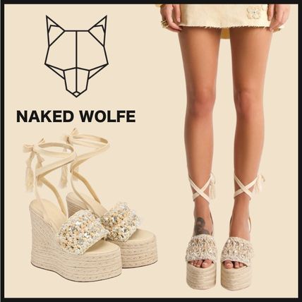 Naked Wolf ヒラリー サンダル ブラック 送料・関税込み ビーチサンダル 厚底 Naked Wolfe(ネイキッドウルフ) - 海外通販
