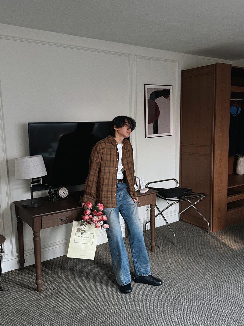 ASCLO Cat Whisker Brush Denim Pants (ASCLO/デニム・ジーパン