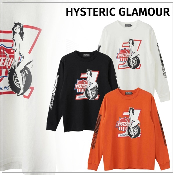 【お洒落感】HYSTERIC GLAMOURヒステリックグラマー長袖Ｔシャツ