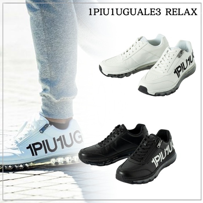 【大人気】1PIU1UGUALE3 RELAX サイドロゴエアースニーカー