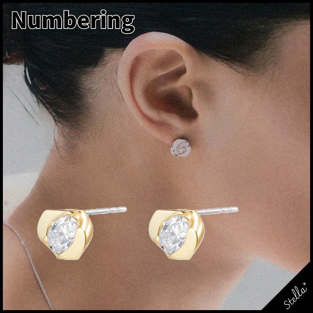 注目■NUMBERING■大人気アイテム N-diaチェーンユニットピアス