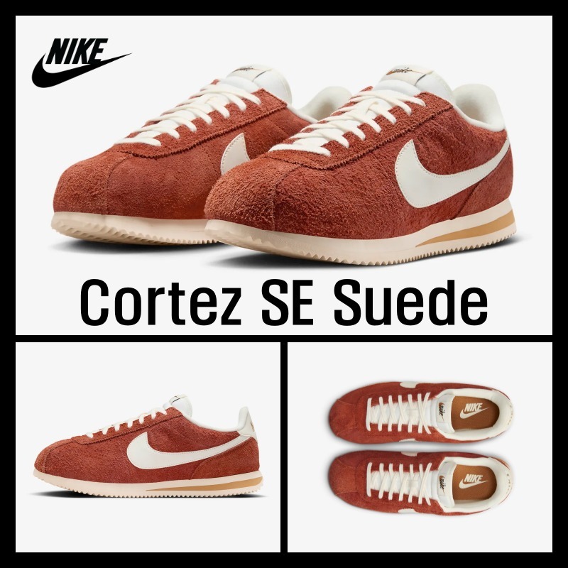 [NIKE] ★大人気★Cortez SE Suede★関税無
