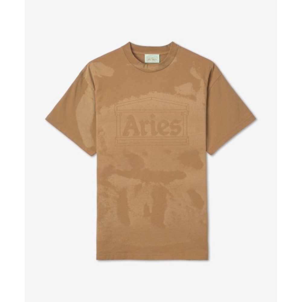 ★ARIES★ Sun Bleached Mega Temple Short Sleeve T-Shirt Came