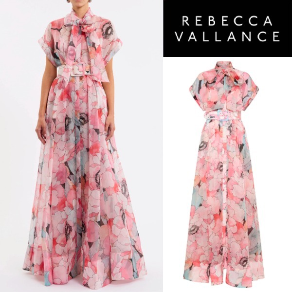 【REBECCA VALLANCE】BRIDAL BOUQUET GOWN フローラル ガウン