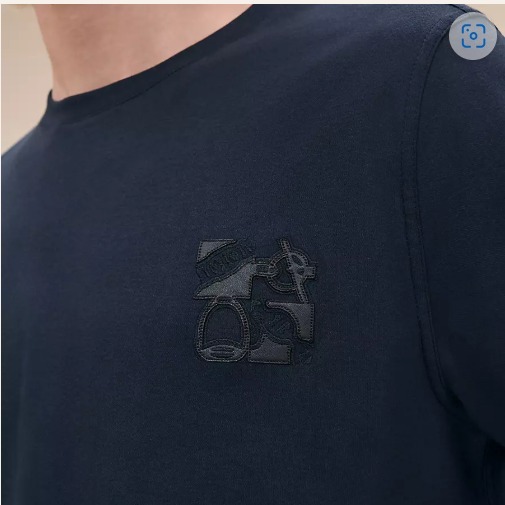 オシャレの上級者】エルメス 「メタレリー オ カレ」Tシャツ