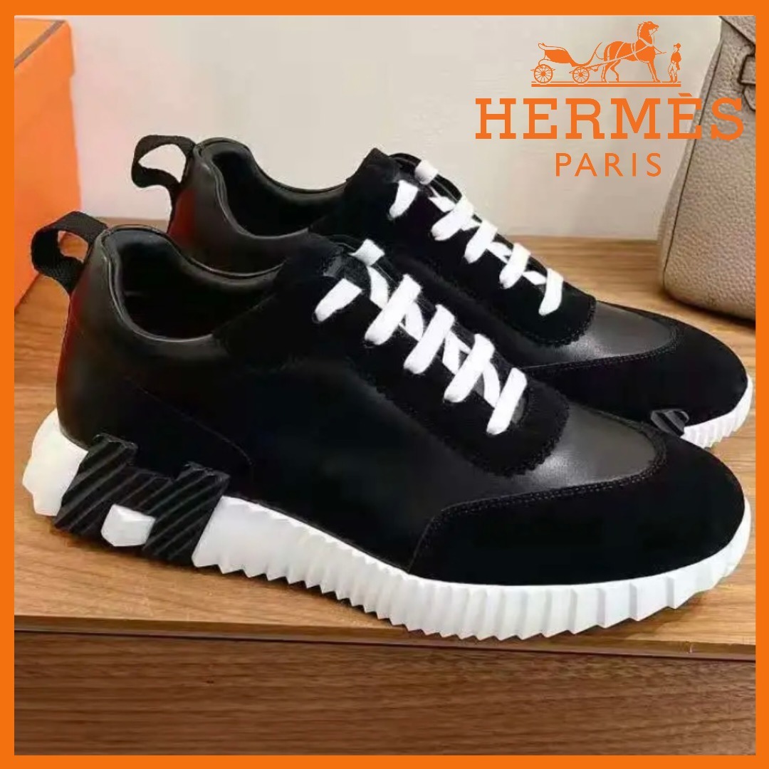 【シンプルでかっこいい♪】HERMES スニーカー