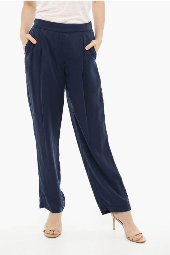 フィットネスボトムス WOOLRICH Women Straight Pants COWWPAN1242UT1507 3249 Blue