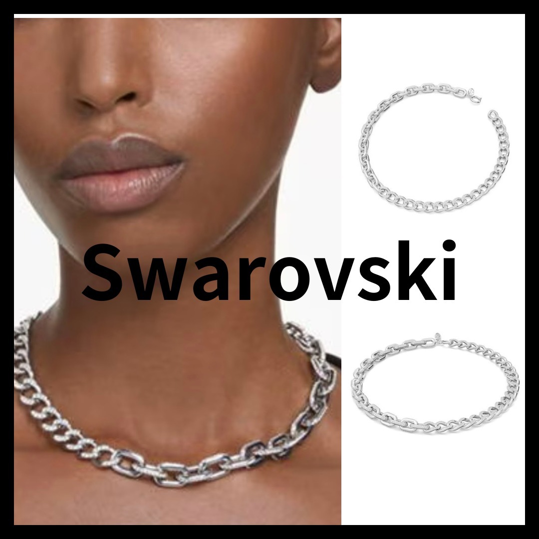 特価【Swarovski】Dextera チェーン デクステラ ネックレス 銀