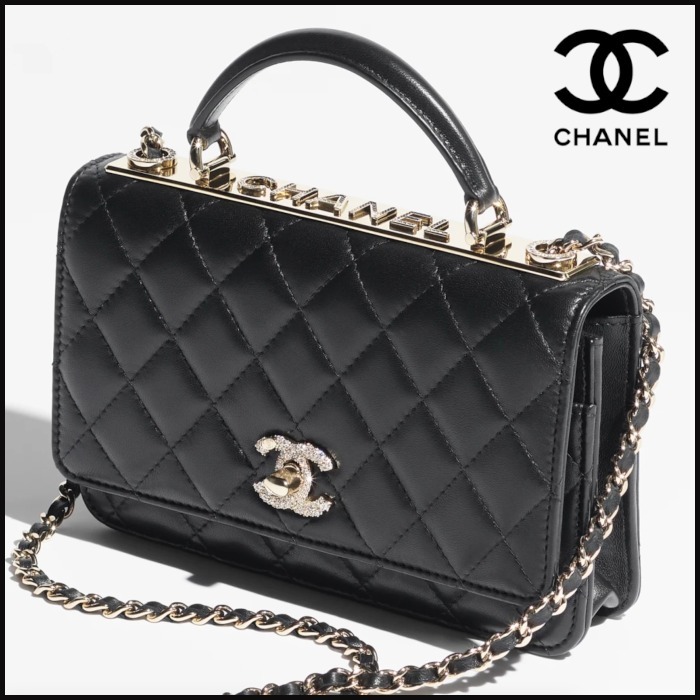 ★高級感抜群！【 CHANEL 】チェーンウォレット