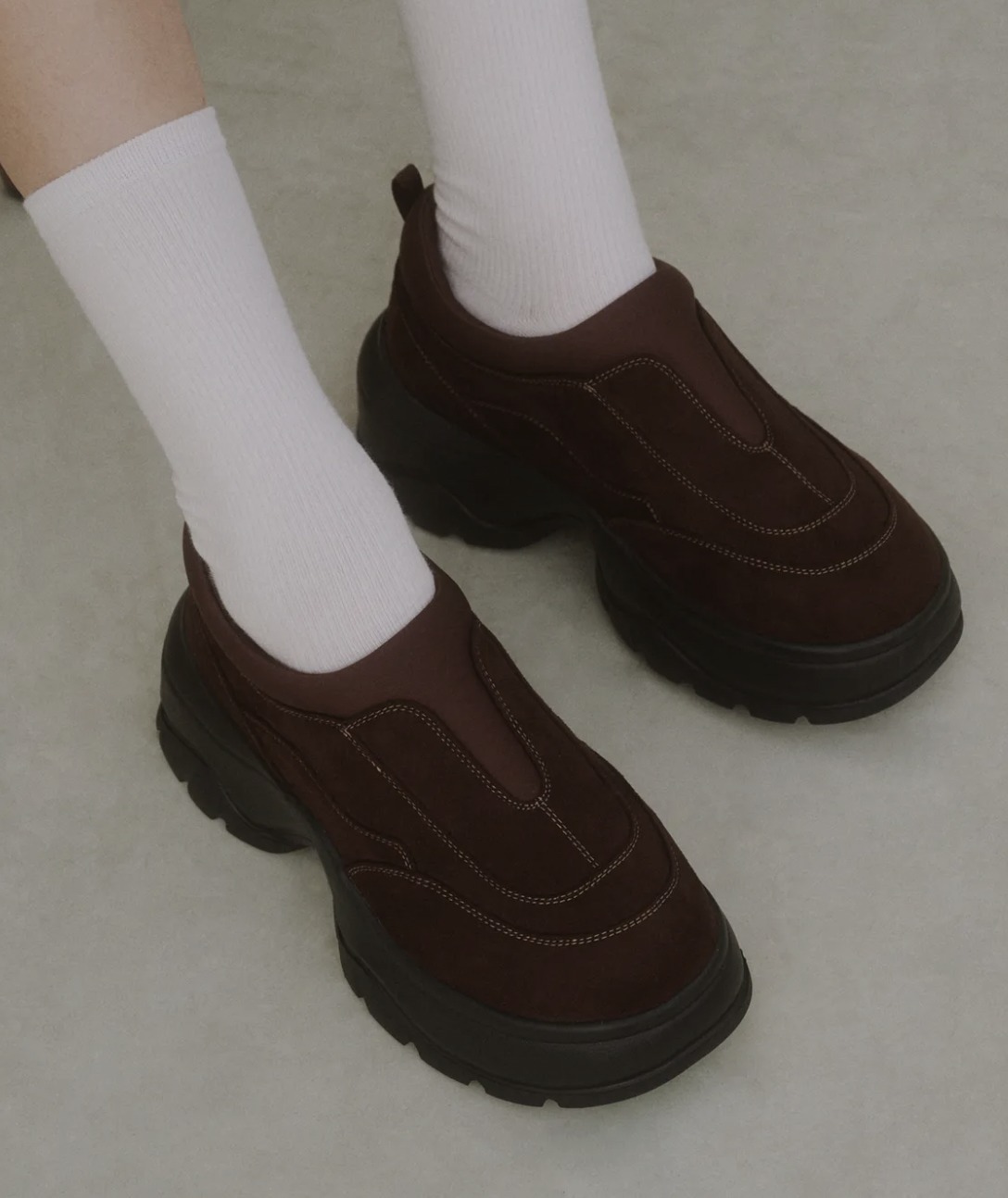 【SALT&CHOCOLATE】Sneakers 412430006/ヒール6cm♥ -2色