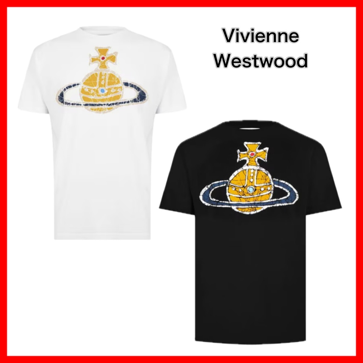 ☆人気☆【Vivienne Westwood】タイムマシーン Tシャツ