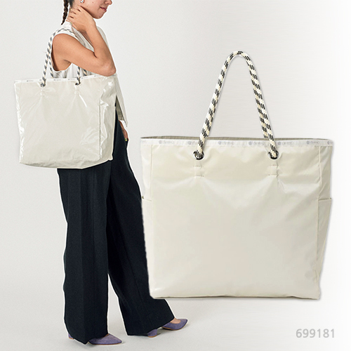LeSportsac LARGE 2 WAY TOTEパール/フォッシルシャイン