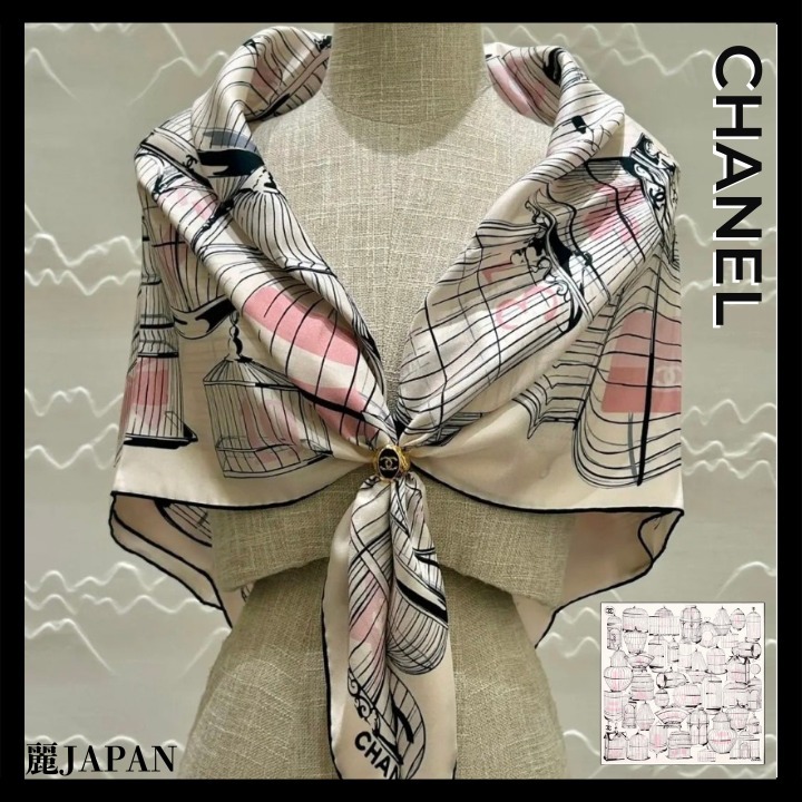 2025年春夏新作♡【CHANEL】シルクツイルスカーフ