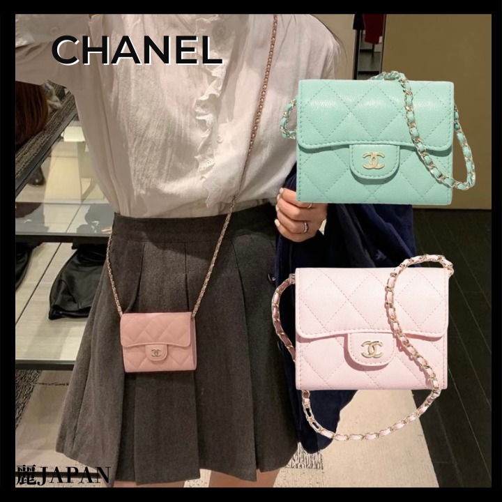 2025年春夏新作♡【CHANEL】ミニ チェーンポシェット