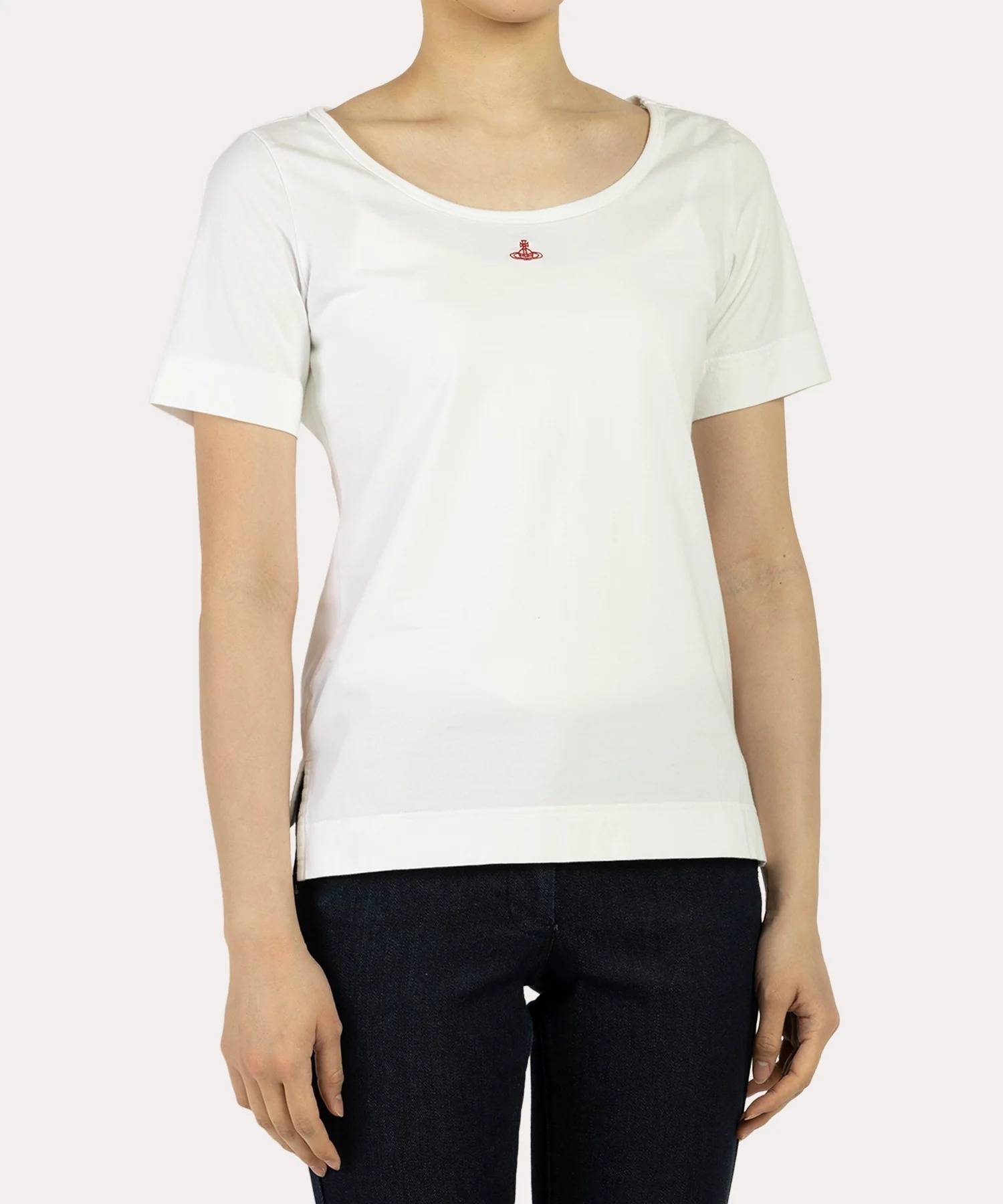 すぐ届く Vivienne Westwood ベーシックラウンドネック Tシャツ すぐ届く Vivienne Westwood ベーシックラウンドネック Tシャツ