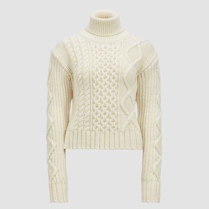 ホワイト（白）系 MONCLER(モンクレール) ニット・セーター