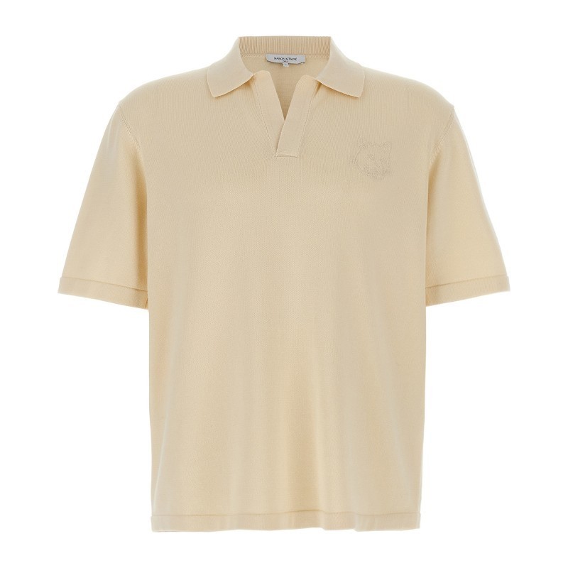 Tシャツ・カットソー MAISON KITSUNE 'Bold Fox Head' polo shirt