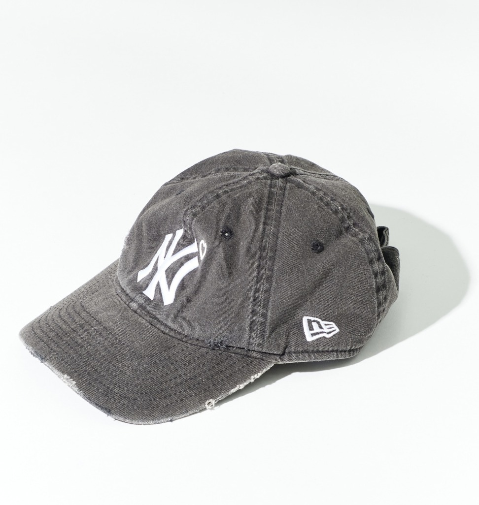 【BASICKS】 DAMAGED NEW YORK CAP /要在庫確認