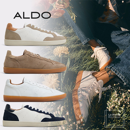 【ALDO】レザー&スエード☆Wildbrook☆バイカラー・スニーカー