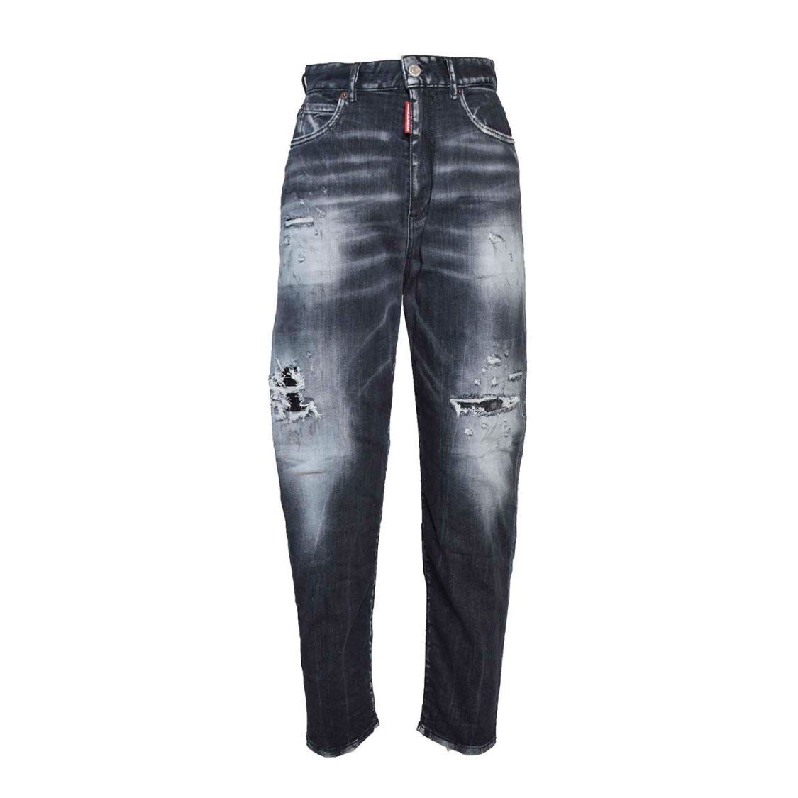 デニム・ジーパン Dsquared2 Black 80'S Jet Set Jeans