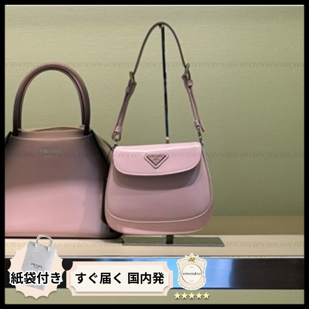 【完売必至】プラダ■ブラッシュドレザー ショルダーバッグ