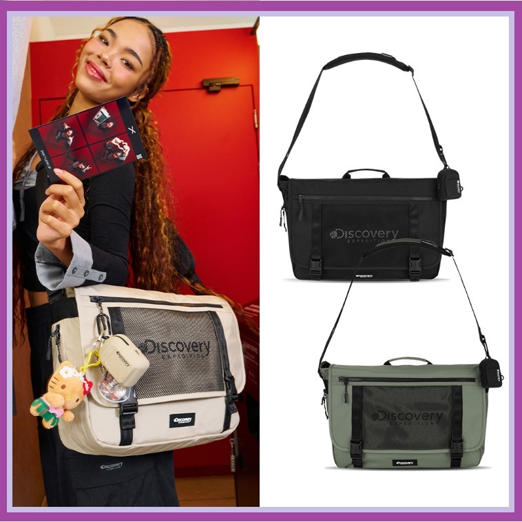 ■■Discovery■■Like Air Miles Messenger 18L 男女兼用♪