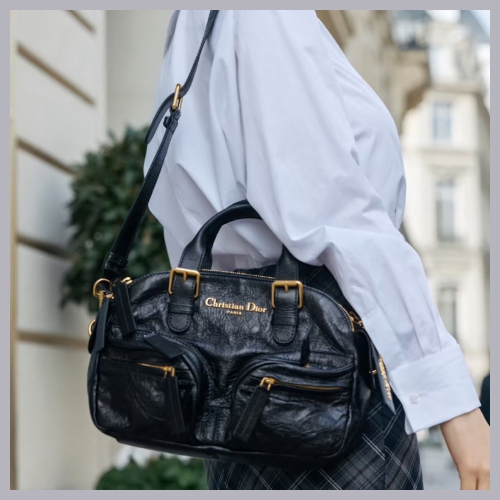 【オシャレさん必見♪】Dior 25ss ボウリングバッグ