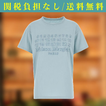 Maison Margiela Tシャツ・カットソー 水色 2007425A0280 ブルー（青）系 Maison Margiela(メゾン マルジェラ) Tシャツ
