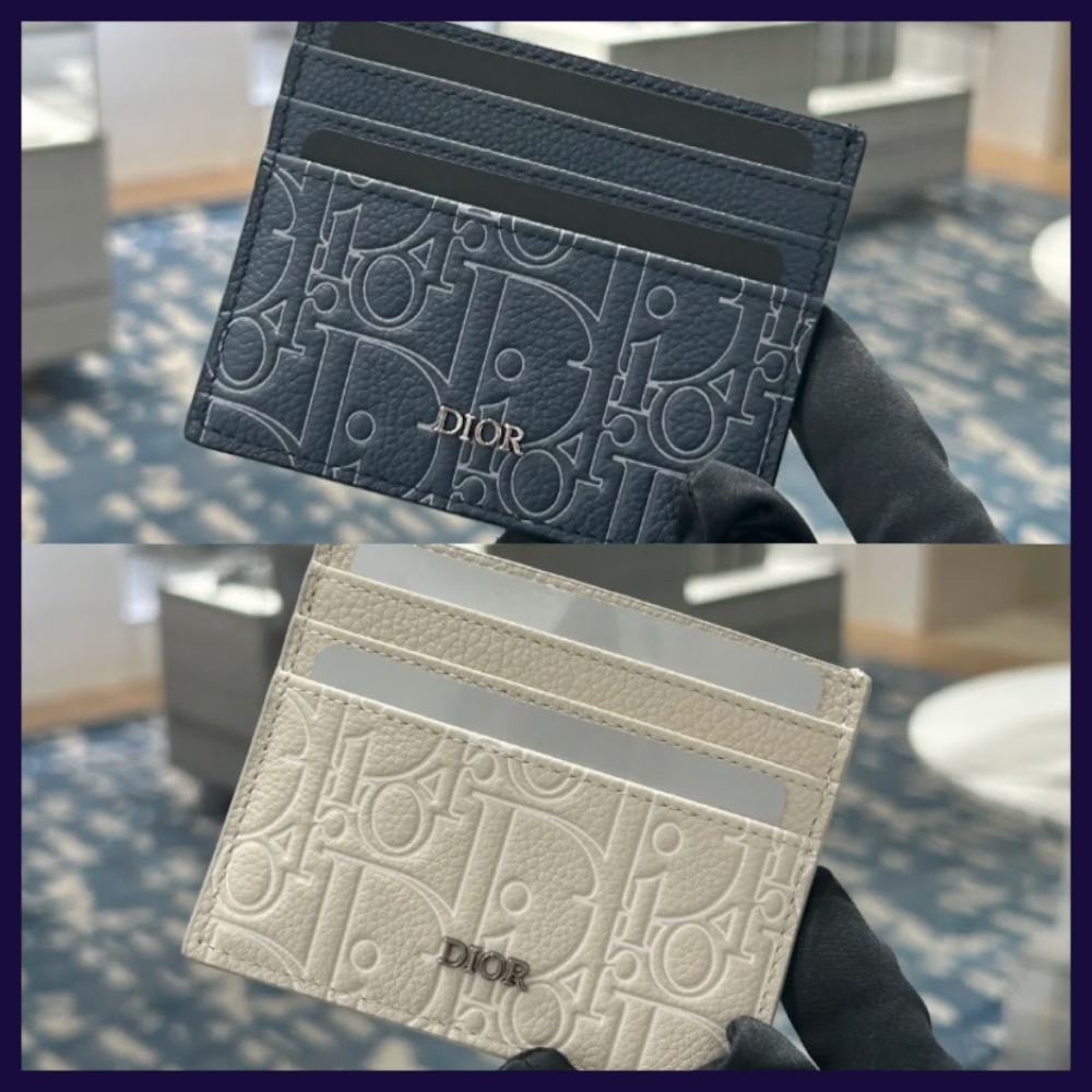 【シンプルでなじみやすい♪】Dior カードホルダー