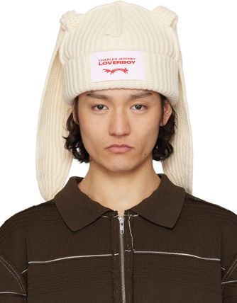 最安値】即日発送 CHARLES JEFFREY LOVERBOY 猫耳ニットオ