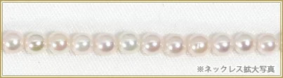 3989：あこや真珠ベビーパールネックレス＜3〜3.5mm＞N-12894