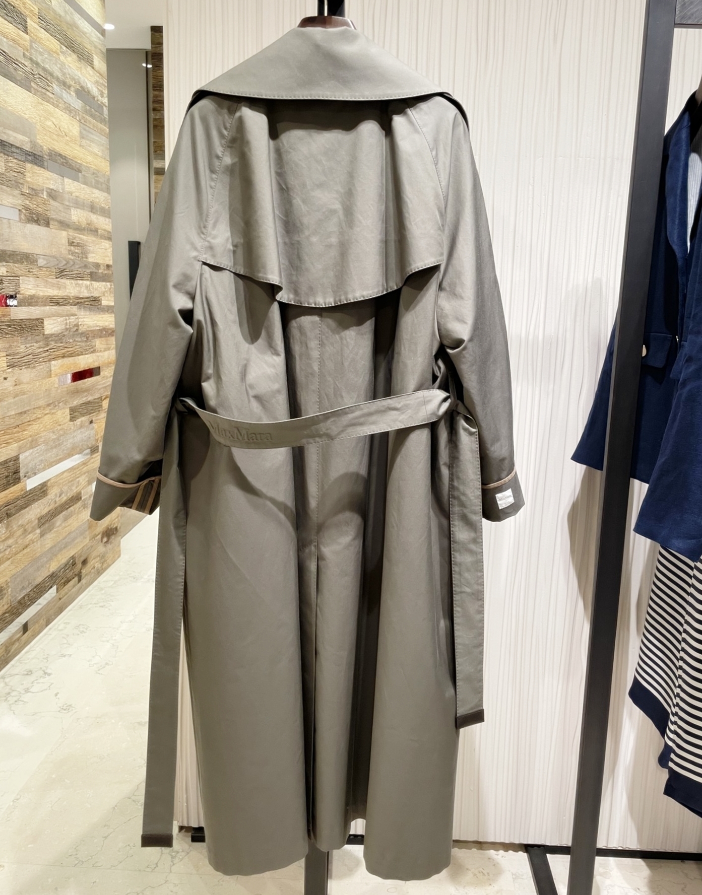 MAXMARA THECUBE【UTRANCH】コットンブレンドトレンチ☆関税込み
