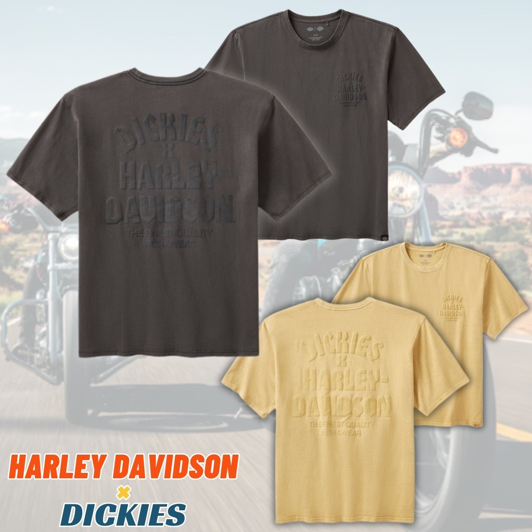 コラボ☆【Harley Davidson×Dickies】ショートスリーブ Tシャツ
