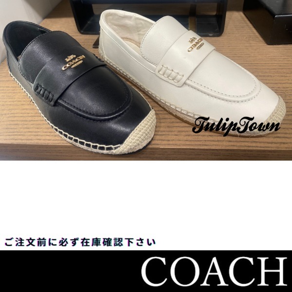 【COACH】ローファー Espadrille CAP49 ※在庫確認下さい