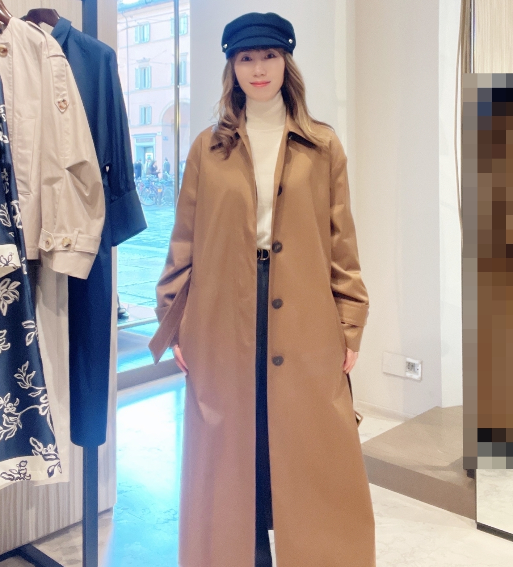 【★完売必至★】MAXMARASTUDIO ☆ トレンチコート PISTOIA MaxMaraStudio【PISTOIA】コットンギャバジントレンチ☆関税込み