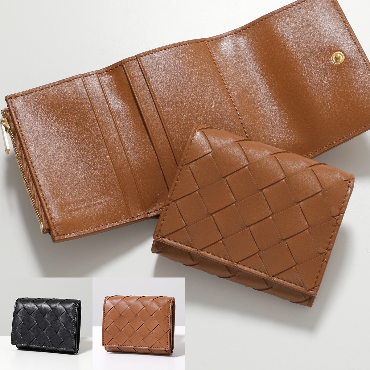 BOTTEGA VENETA 三つ折り財布 667134 VCPP2 ミニ財布