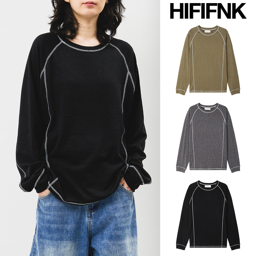 【HI FI FNK】Pie Stitch Longsleeve