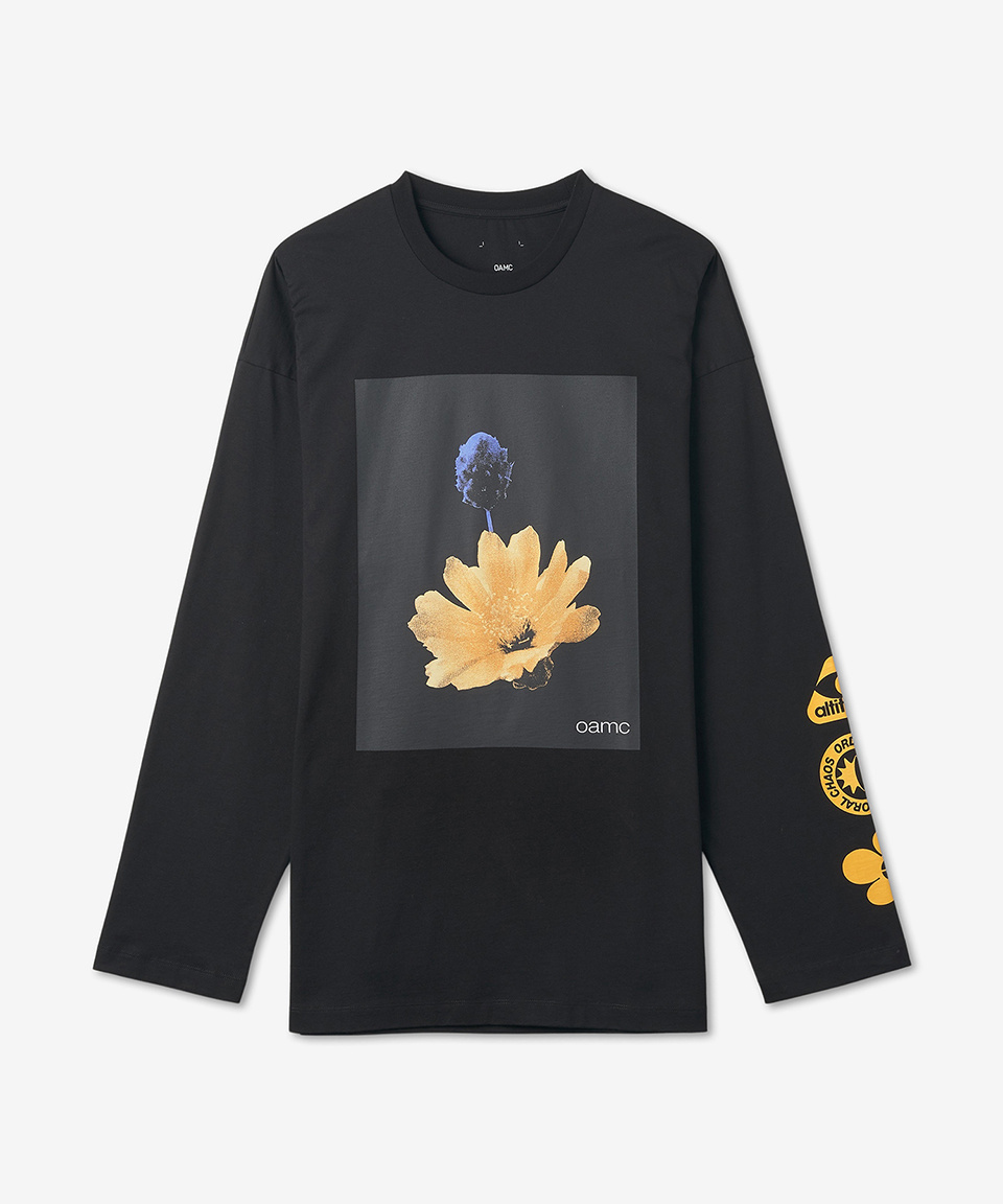 《OAMC》 オーバーサイズ フローラ Tシャツ