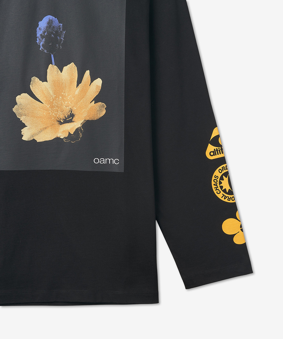 《OAMC》 オーバーサイズ フローラ Tシャツ