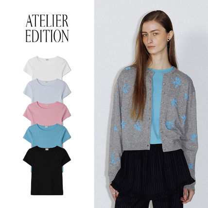 Tシャツ・カットソー Atelier Edition : 25SS / Bustier Off-Shoulder T-shirt Atelier Edition(アトリエエディション) Tシャツ・カットソー