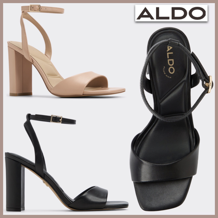 【ALDO】本革レザー★上品★美脚・脚長効果★ストラップサンダル