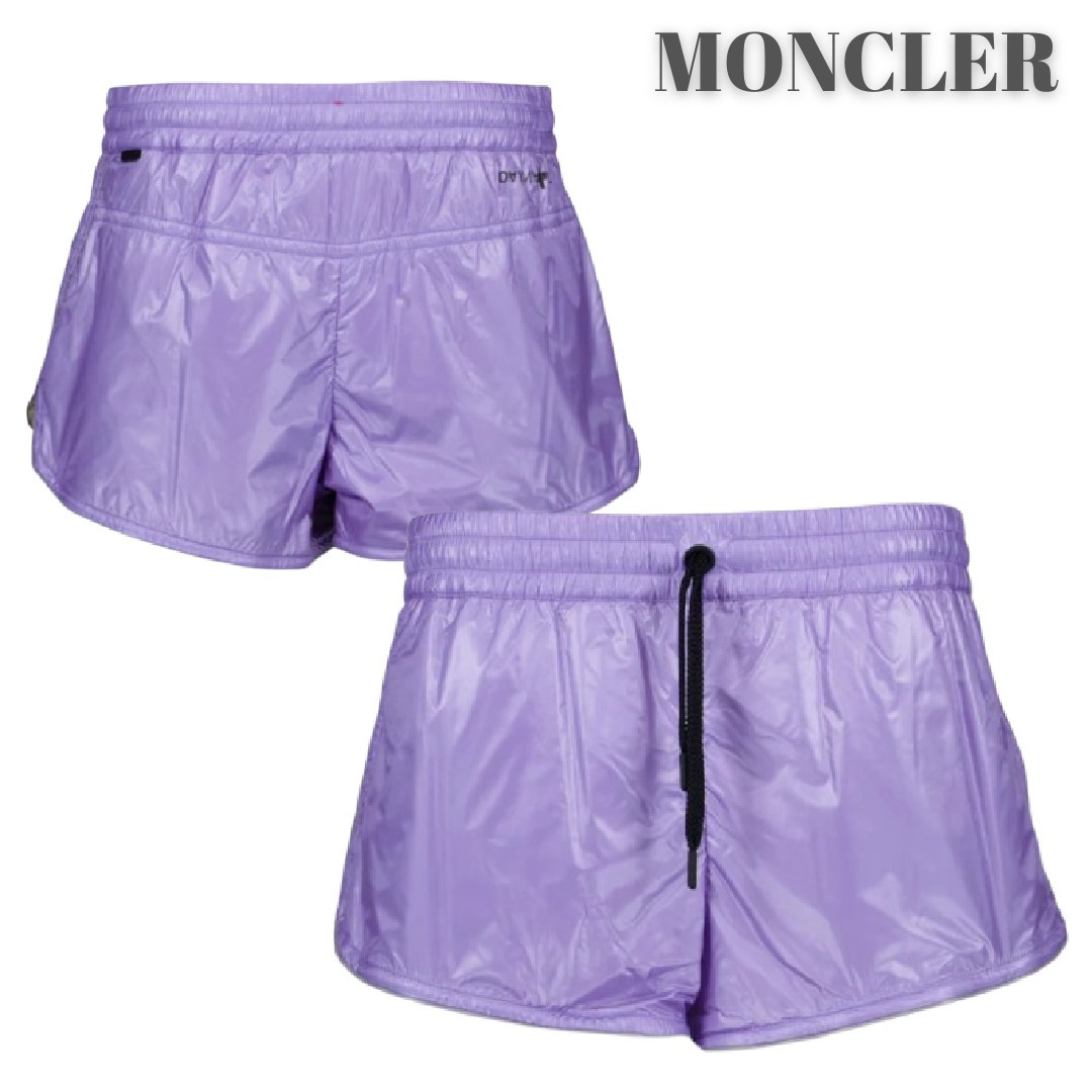 関税込★希少【MONCLER Grenoble】Nylon Shorts★Purple★ロゴ
