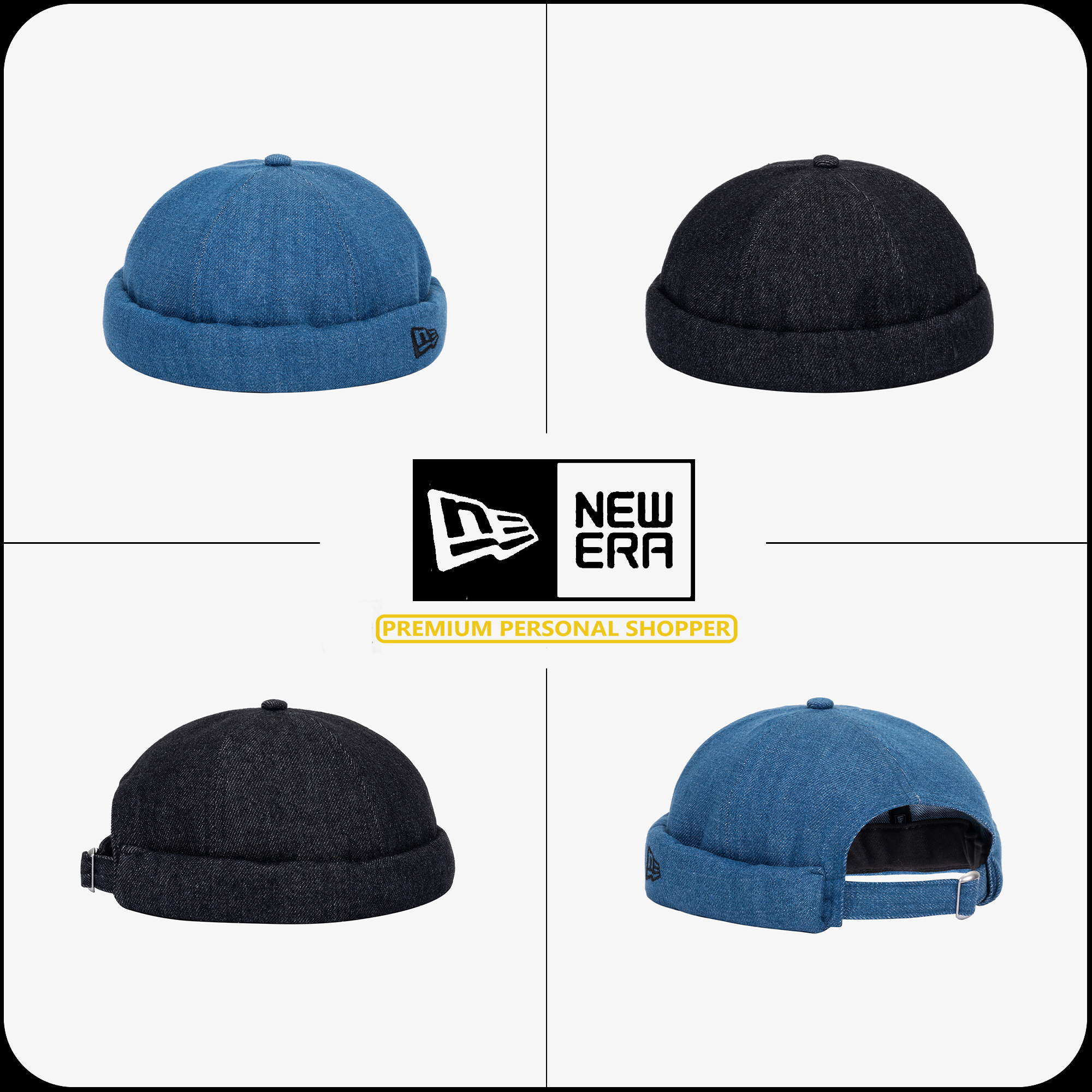 [New Era]★25SS★韓国人気★DENIM FISHERMAN CAP