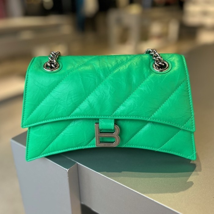 直営店☆BALENCIAGA☆ CRUSH SMALL チェーン ショルダーバッグ
