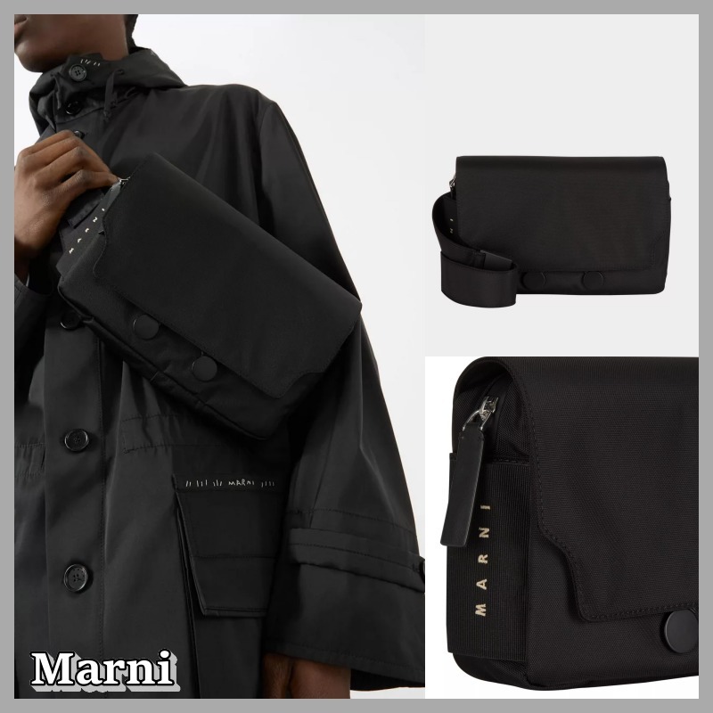 【Marni】Cordura Cityscape Belt Bag