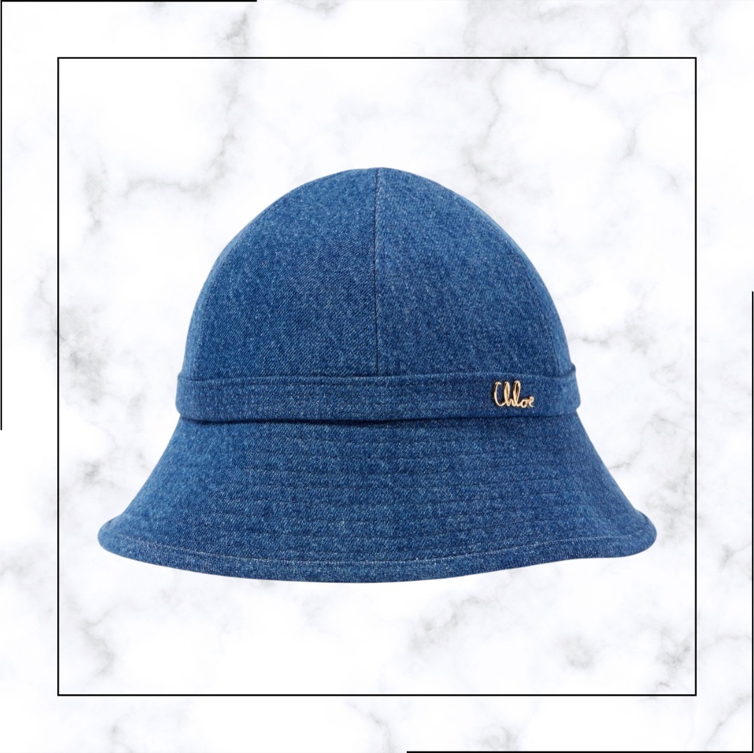 CHLOE クロエ アイコニック デニムバケットハット