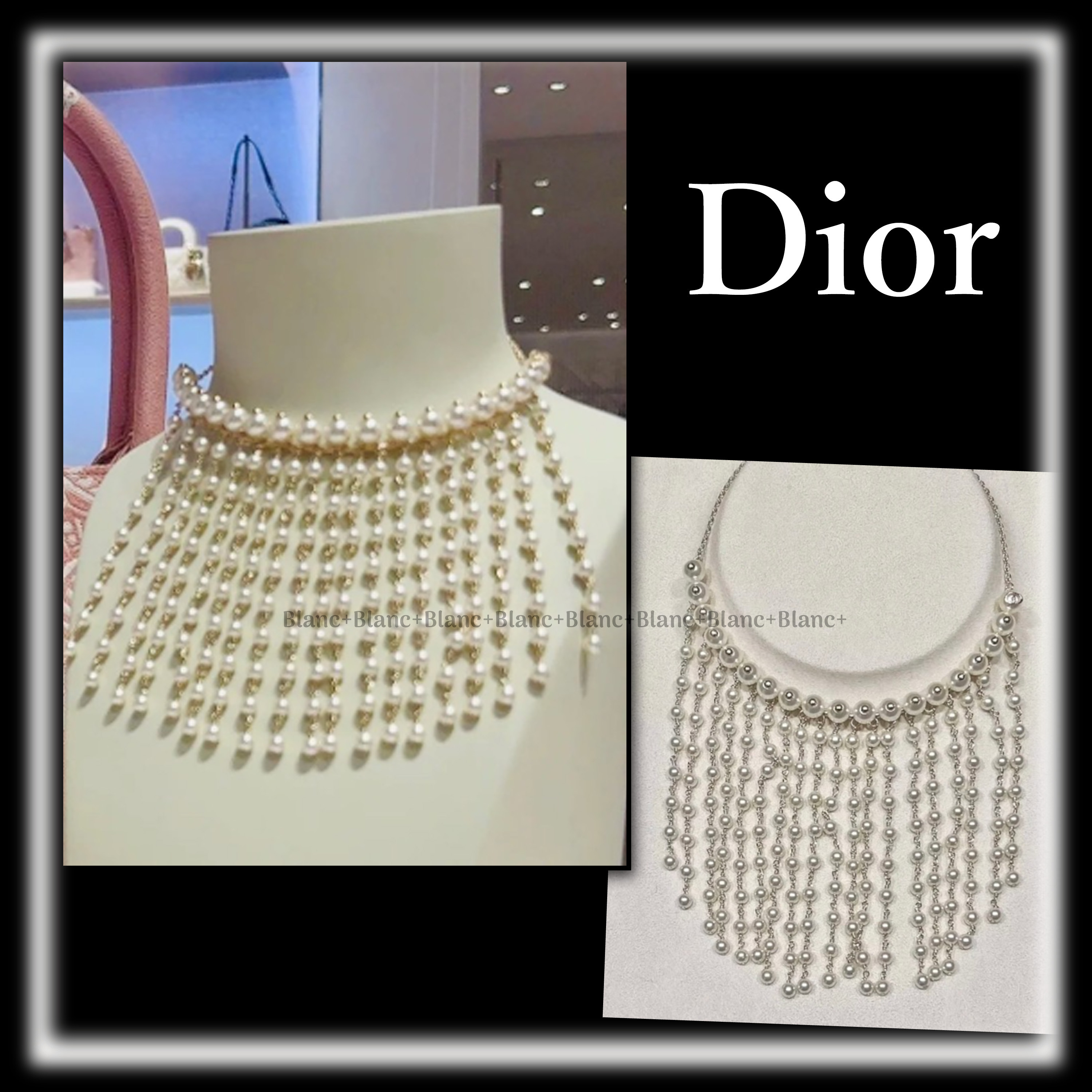 ゴージャスな装いに♡【Dior】D-Vinity チョーカー