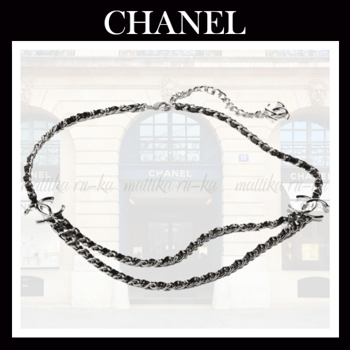 Coolなレザーチェーン☆コーデのポイントに【CHANEL】ベルト