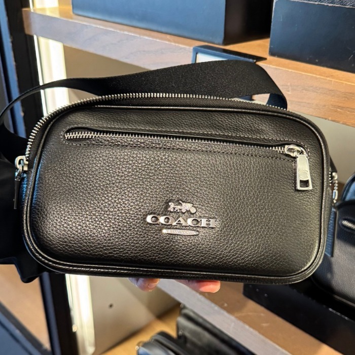 【COACH】コイン ケース付き ★ エリアス ベルト バッグ